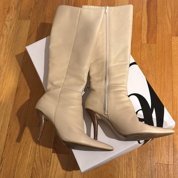 Nine West Shoes - NINE WEST• leather heel pointed boots